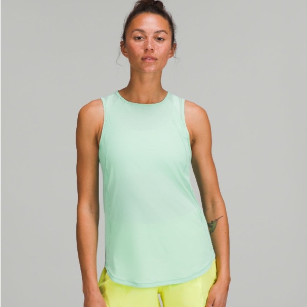 Lululemon Sculpt tank top wild mint